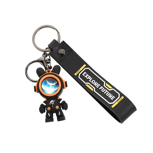 Travel To The Stars Bunny Astronaut Keychain