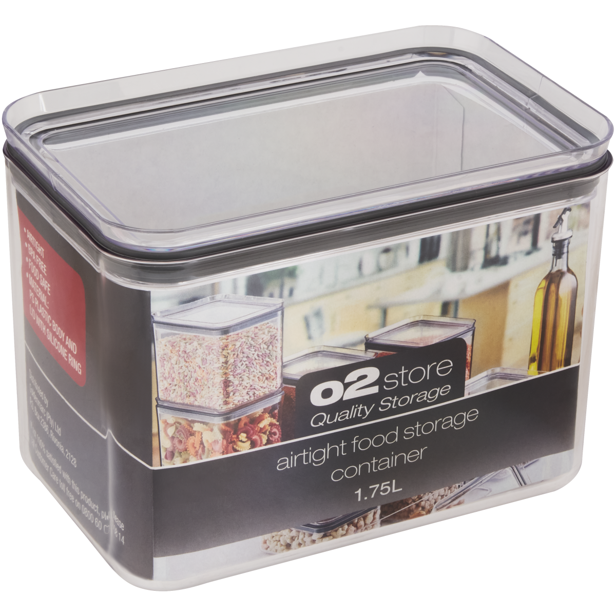 O2 Store Airtight Food Storage Container 1.75L Shop Today. Get it