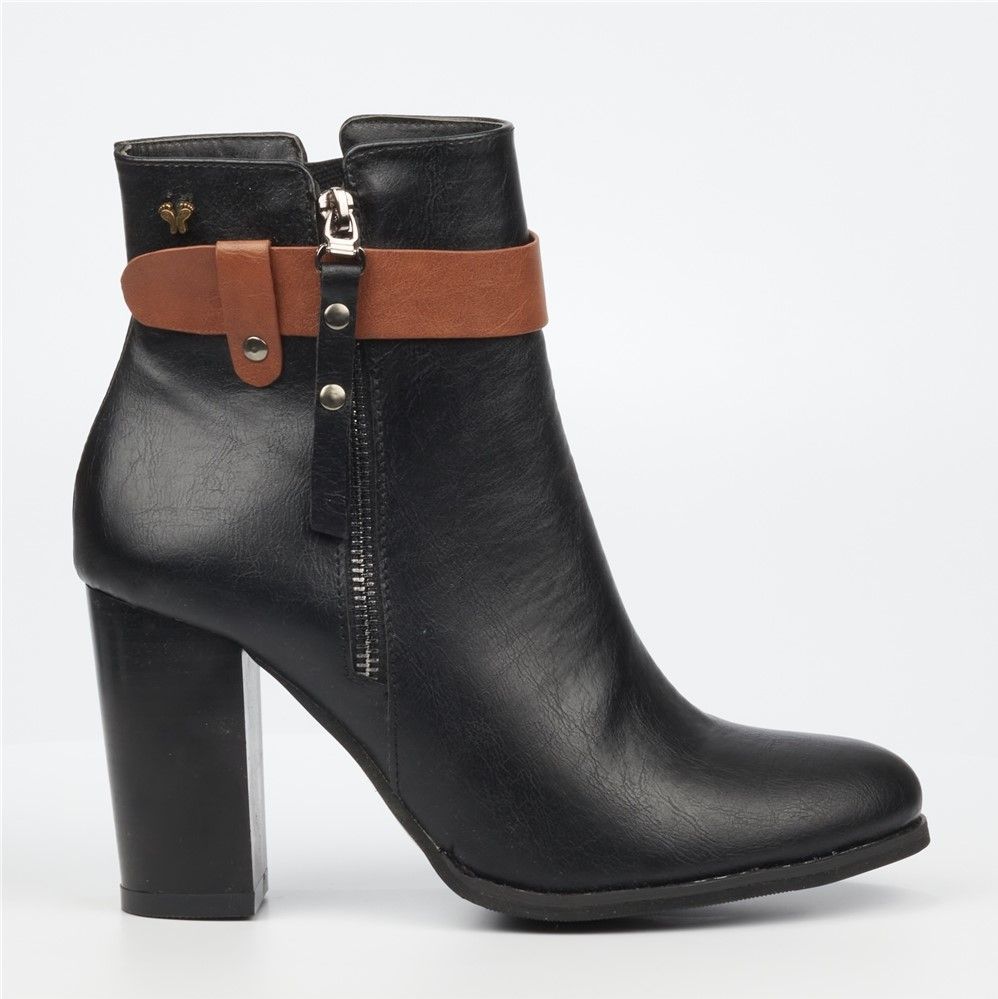 Butterfly Feet Tory 1 Faux Leather Ankle Boot Buy Online in