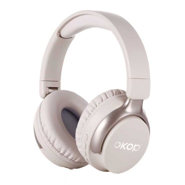 OKOP Wireless Bluetooth Over-Ear Headphones - Foldable &amp; Lightweight