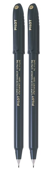 Pilot Super Colour Permanent Marker Pack of 2 - Ultra Fine