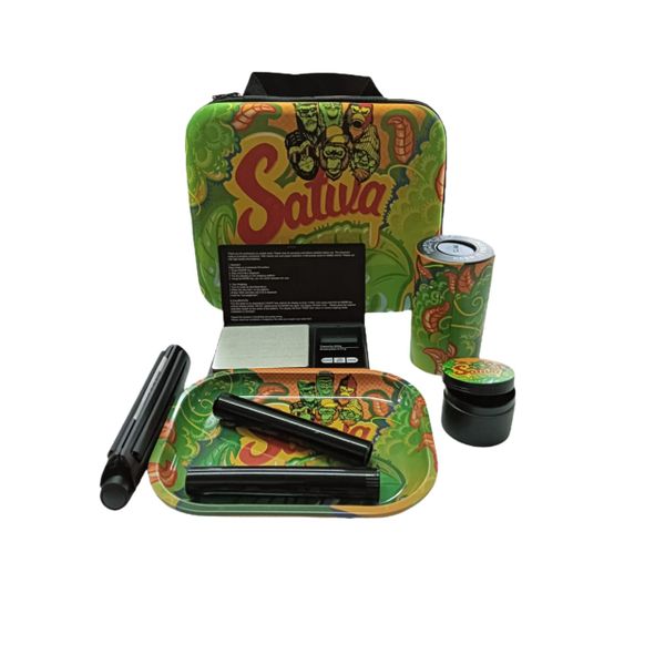 Sativa Rolling Tray Smoking Set