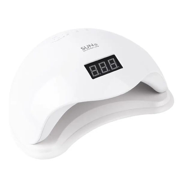 48W LED Nail Dryer Low Heat Fast Curing Gels White Dual Salon Machine