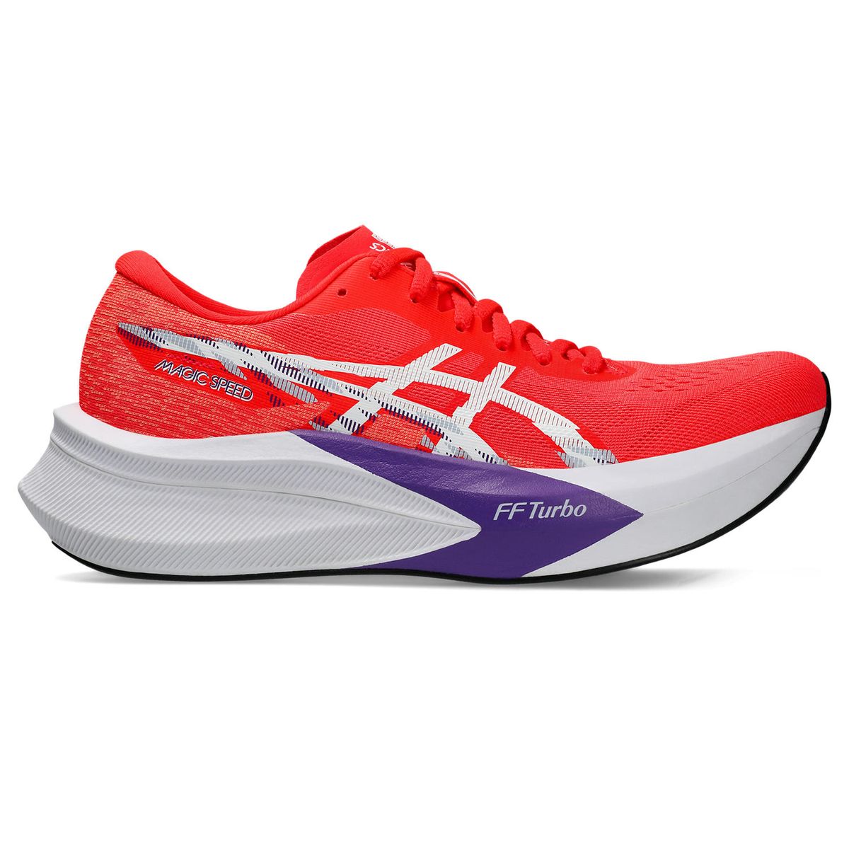 Asics Women's Magic Speed 4 Performance Road Running Shoes - Flash Red