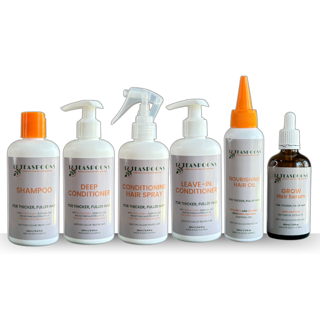 12 Teaspoons Complete Scalp Care and Hair Growth