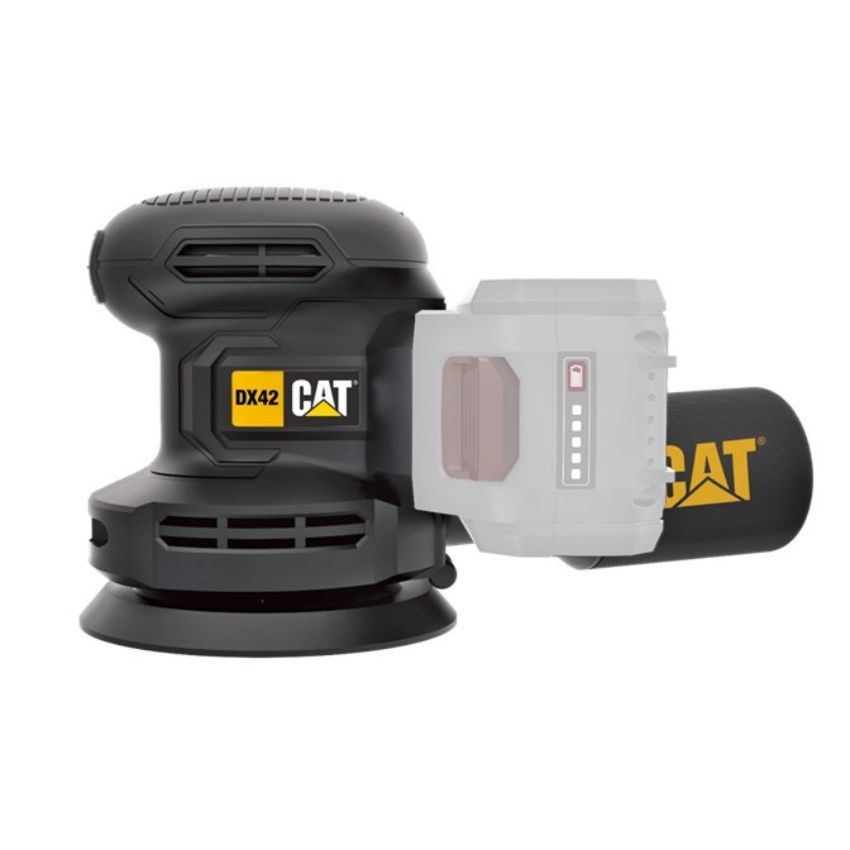 CAT - 2in1 Cordless Orbital Sander 125mm/ Polisher 150mm - 18V