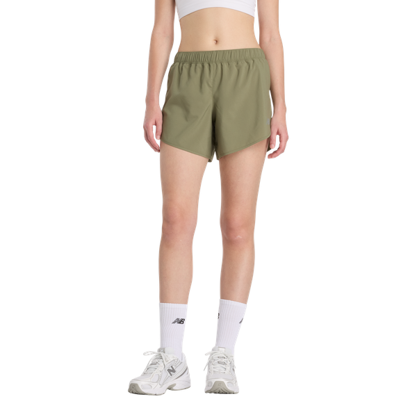 New Balance Women's NB Sport 5-inch Shorts - Dark Olivine