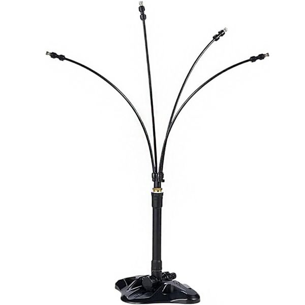 Heavy Duty Brass Nozzle Standing Sprayer Multiple Head Misting for Garden