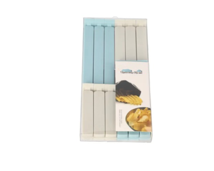 12 Pieces Bag Clip Set
