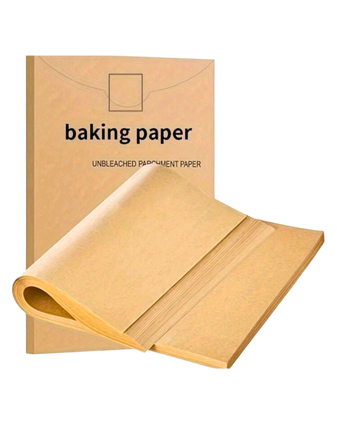 Pre Cut Parchment Baking Paper Sheets Set of 50 (20cm x 15cm)