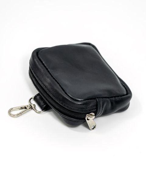Leather Clip-On Bag
