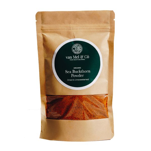 Van Mel &amp; Co 100% Organic Seabuckthorn Powder