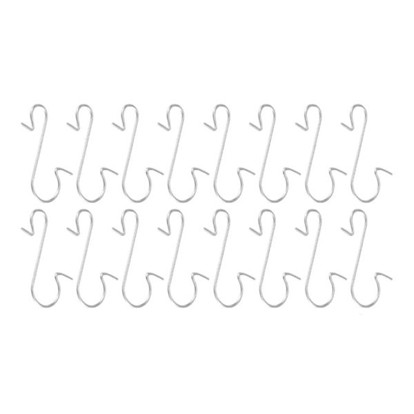 Christmas Tree Ornament S-Shaped Hooks - Set of 200