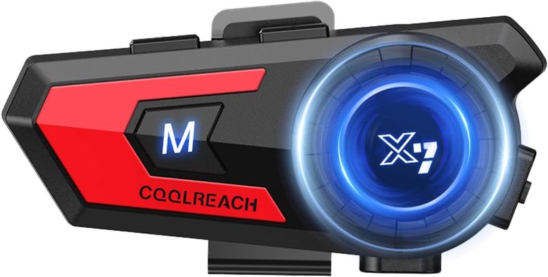 Motorcycle Helmet Bluetooth Headset,CVC Noise Cancellation Stereo