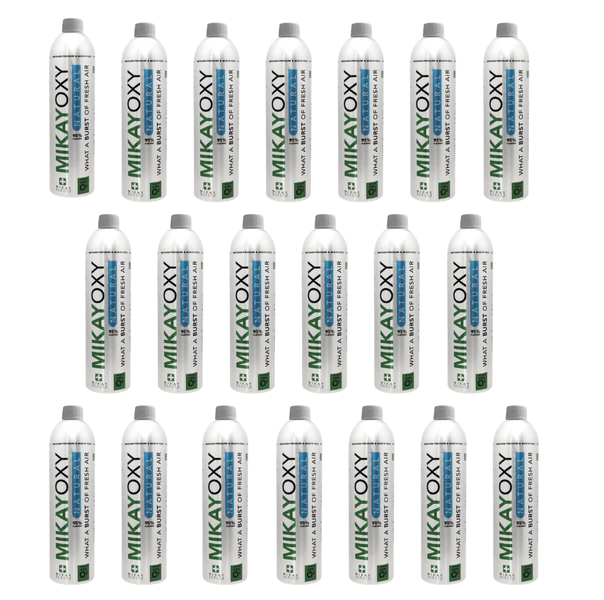 MikayOxy 95% Purified Oxygen 9L x 20 Refillable (Without Mouthpieces)