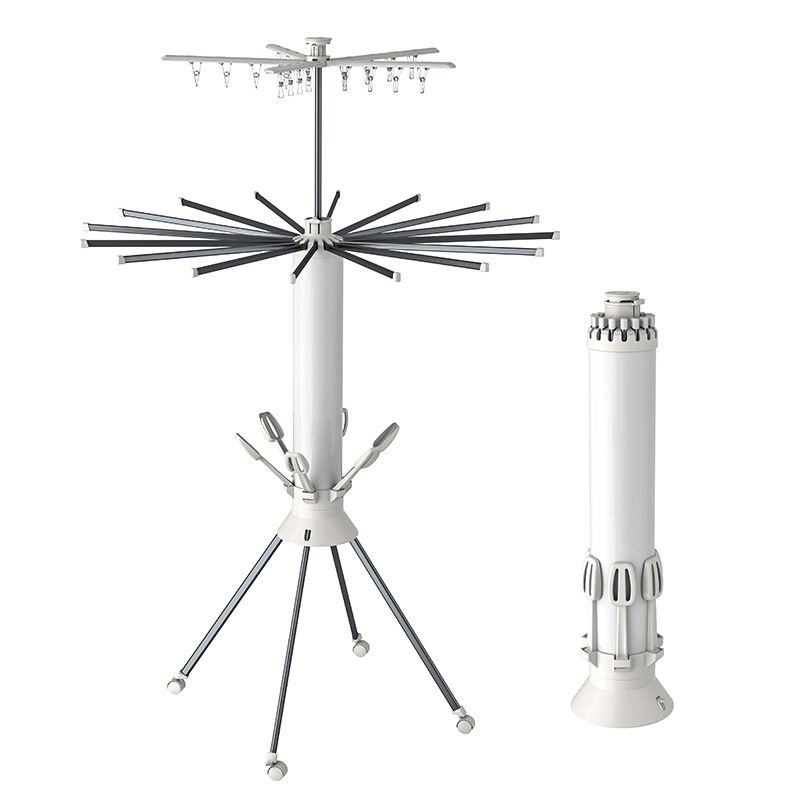 Luxury Floor Clothes Drying Rack