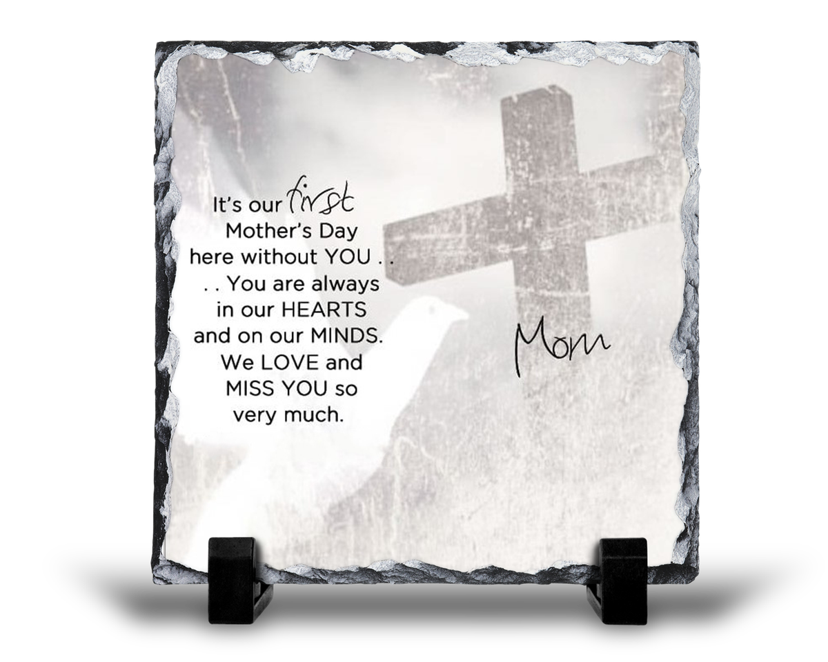 Mom Its Our First Mother s Day Without You Grief Memorial V Gift Rock 