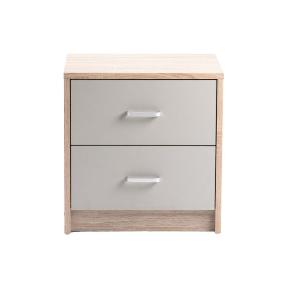 Garret 2 Drawer Bedroom Pedestal