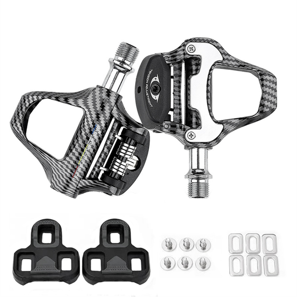 Racework Road Bike Clipless Pedals For Look Systems Locking Pedals