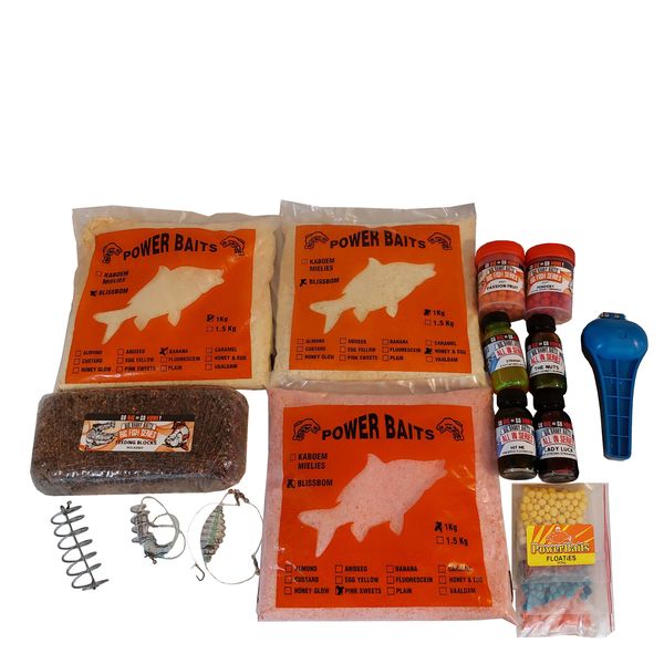 Power Bait and Big Daddy Baits Carp Fishing Bait Combo - 12 Piece