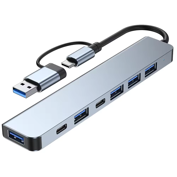 USB Hub 8 in1 USB Type C Docking Hub