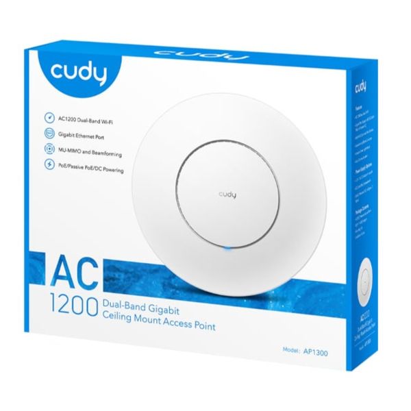 Cudy - AC1200 - Gigabit - Dual Band - Ceiling Access Point