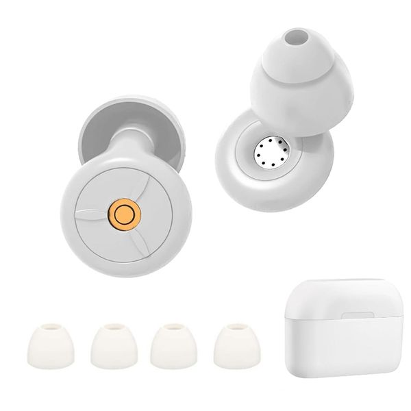 Noise Reduction Earplugs-White