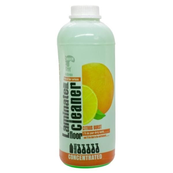 Under Foot - Laminated Wood Floor Cleaner - Refill 1L - Citrus Burst - Pack of 2