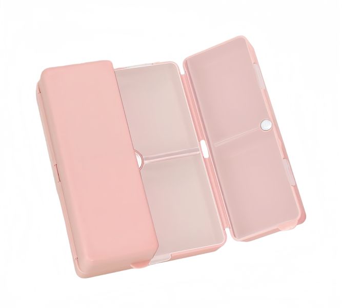 Magnetic Weekly Pill Organizer - Portable Daily Medicine Dispenser