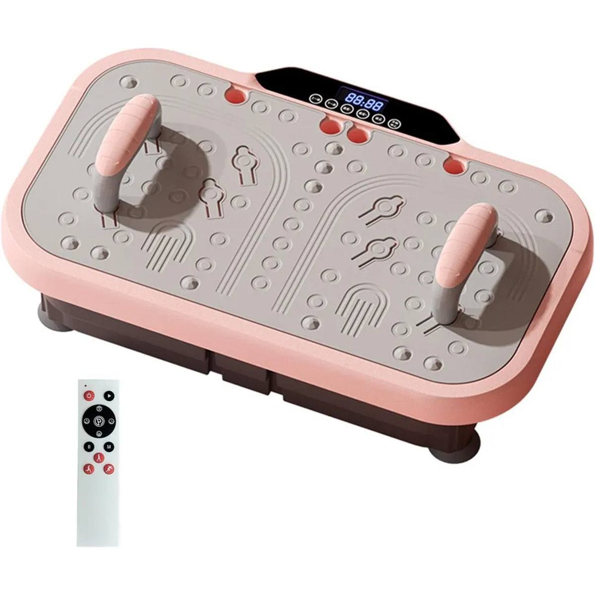 3D Vibration Plate Exercise Machine Dual Motor Oscillation, Home Gym