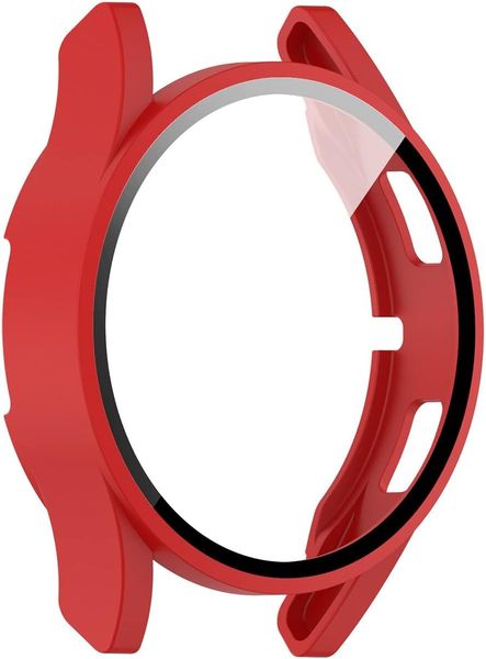 Full Protective Case Compatible With 44mm Samsung Galaxy Watch 4 &amp; 5-Red