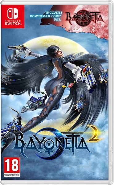 Bayonetta 2 (Includes Bayonetta 1 DLC Code) /Switch