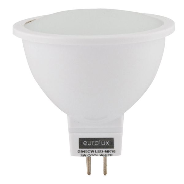 Eurolux - Warm White GU10 3W LED (4pc Pack)