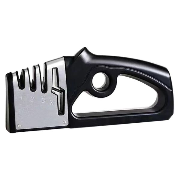 Manual Knife Sharpener 4 in 1 Kitchen Blade and Scissors Sharpening Tool