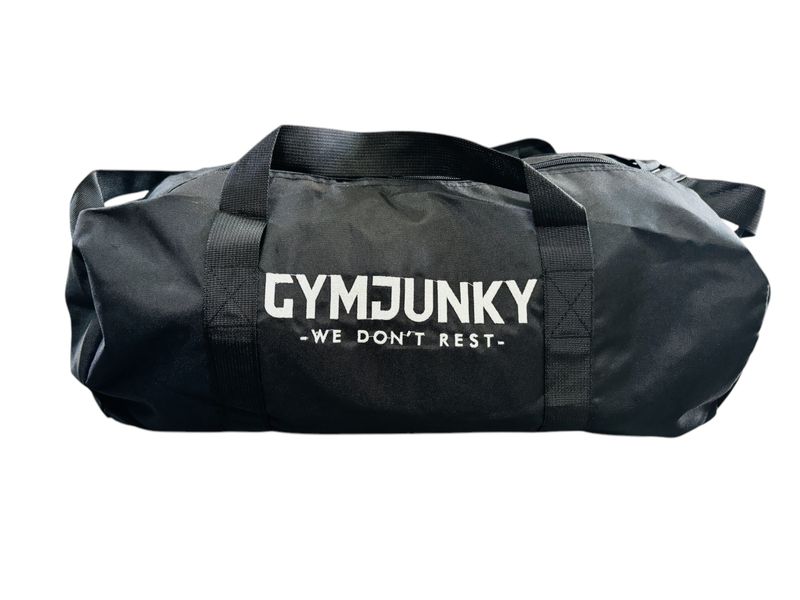 Gym Duffle Bag - Black We Don't Rest