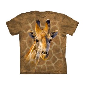 Kool Africa - Animal Dyed Ladies Brown T-Shirt - Giraffe | Shop Today ...