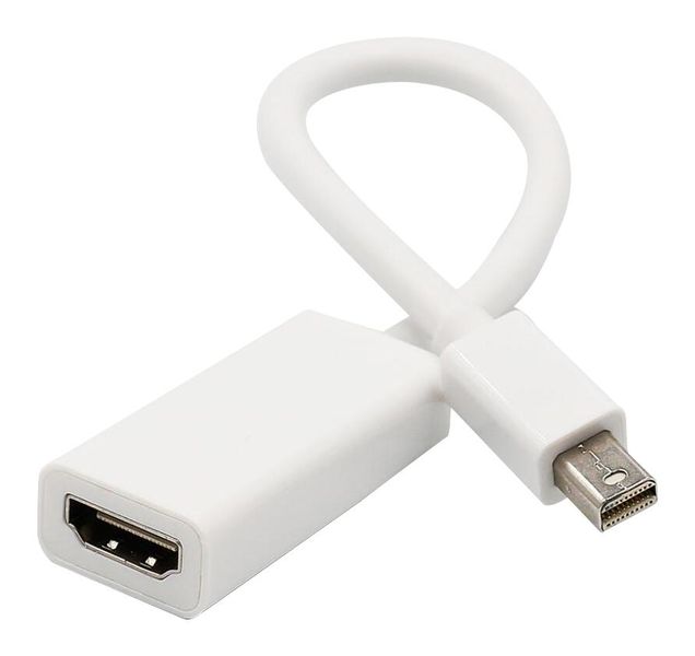 Multicomp Pro (PS000259) Mini DisplayPort Plug, HDMI Receptacle