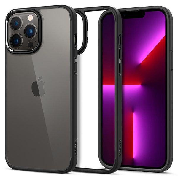 Spigen Ultra Hybrid Case For iPhone 13 Pro Max - Matte Black