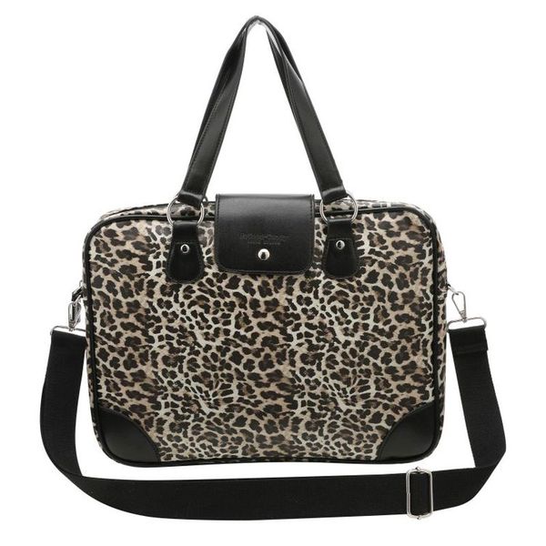 SoGood-Candy - Laptop Bag - Leopard Print