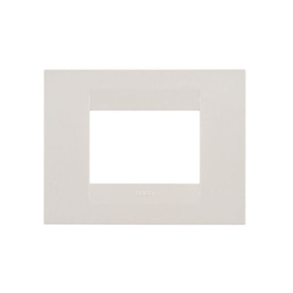 Gewiss GEO 3-Gang Cover Plate (Ivory)