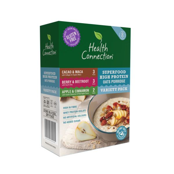 Health Connection High Protein Instant Superfood Oats Variety Pack 400g