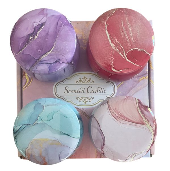 4-Piece Soy-Based Scented Candle Gift Set