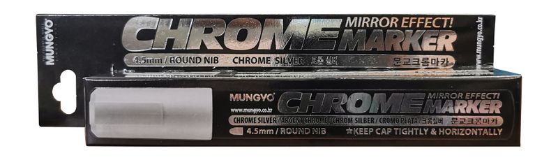 Mungyo Chrome Paint Marker - Silver