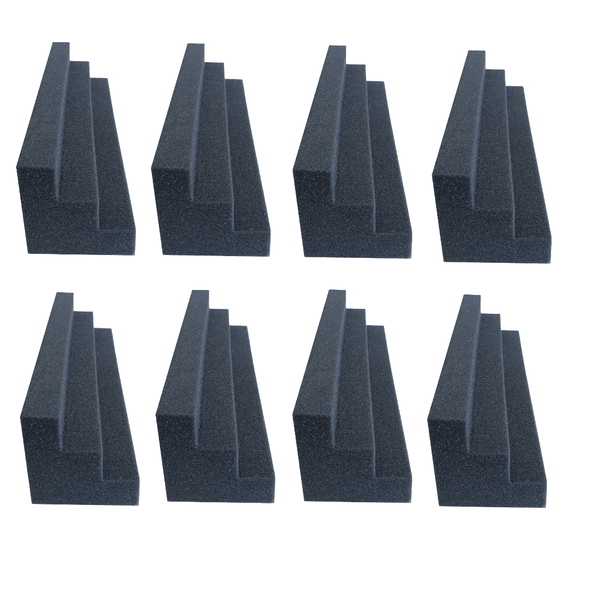 Corner Block - Acoustic Wedge Foam - 8 Pack