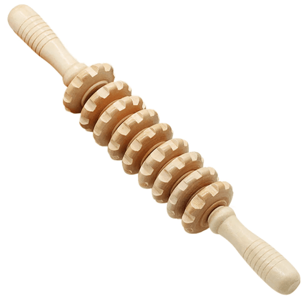 Wooden Massage Roller - Anti-Cellulite Roller - Madero Therapy