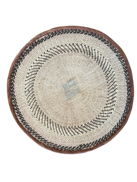 Wall Basket Dark Edge Home Decor - Large