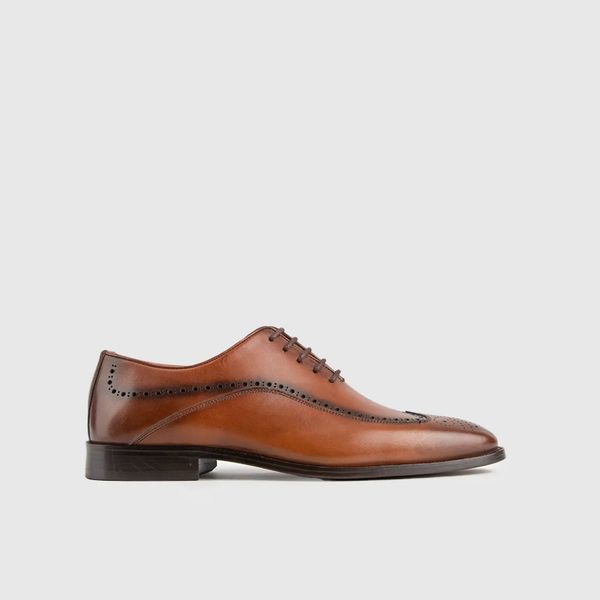 Florsheim Konya Tan Mens Lace Up Brogues