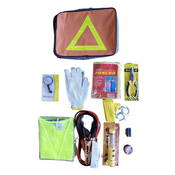 12 Piece Emergency Car Kit