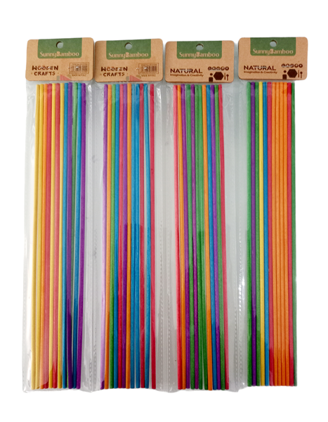 Sunny Bamboo - Color Sticks 4 Pack