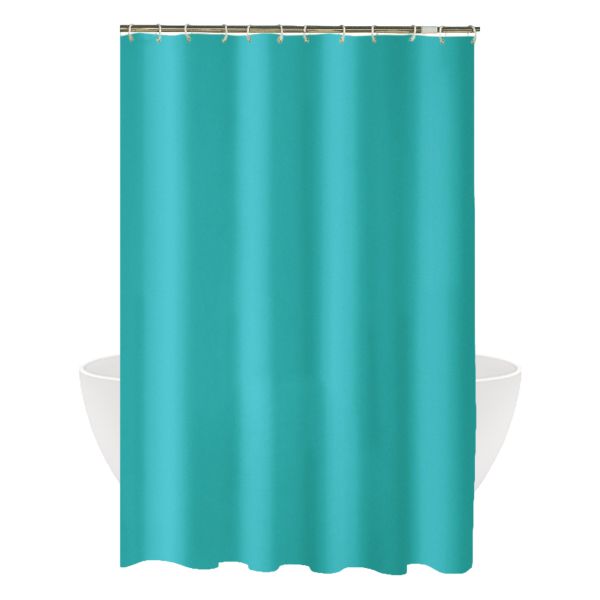 Solid Color Shower Curtain 100X200CM Thickened Waterproof Shower Curtain